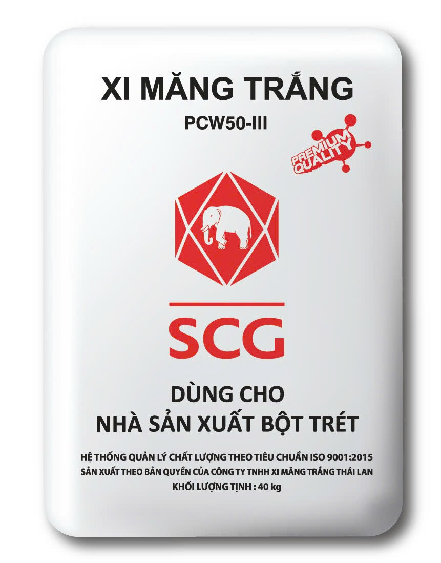 Xi măng trắng SCG PCW50-III - Công Ty TNHH Bảo Chứng